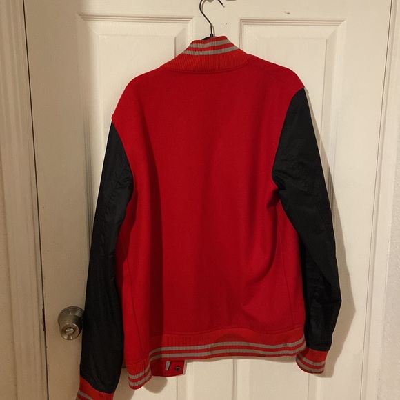 Nike Destroyer Varsity Jacket. Red and black - Picture 2 of 2